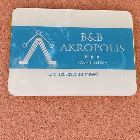 B&B Akropolis Taormina Exterior foto